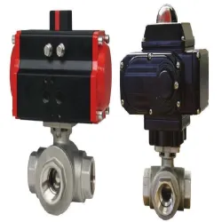 SS Ball Valve, Connector Type Flanged End