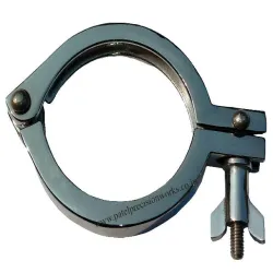 White Stainless Steel TC Clamp, Size 12 to 12, Product Material Stainless Steel