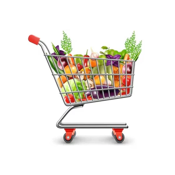 Supermarket Shopping Trolleys — Four wheel 5 110kg