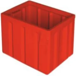 Heavy Duty Double Wall Crate, Size 300 X 200 X 200 mm