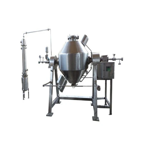 Rotocone Vacuum Dryer — Electric power source