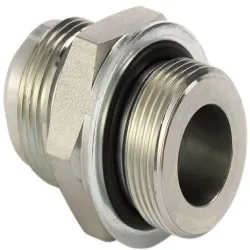 Hydraulic Hose Skive Fitting, Material Stainless Steel