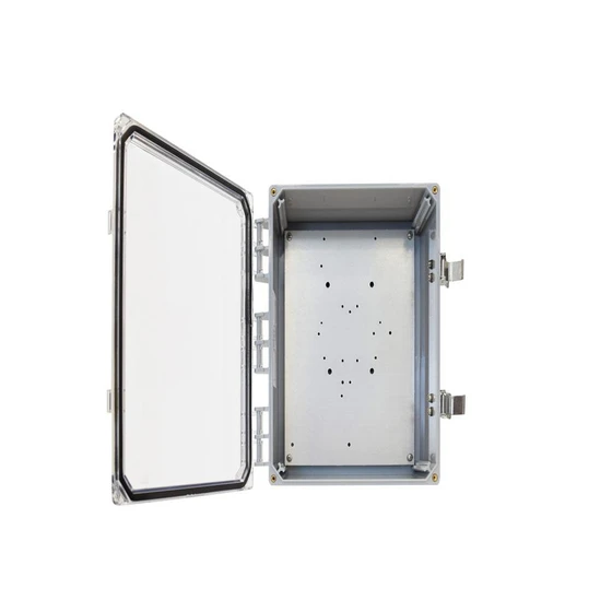 Polycarbonate Outdoor Enclosure — cable gland security