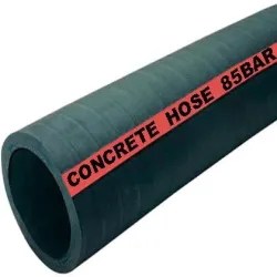 Concrete Pump End Hose, Color Black