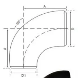 Steel Elbow, Size 14, 34, 1, 2, 3 or As Per Requirement