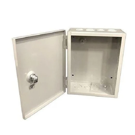 Rectangular Metal Enclosure — Polished finishing