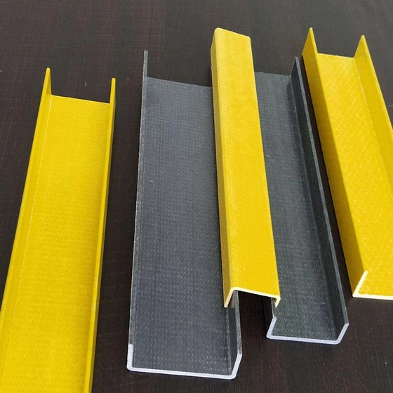 Multicolor Frp Channels — 4 to 12 mm thickness