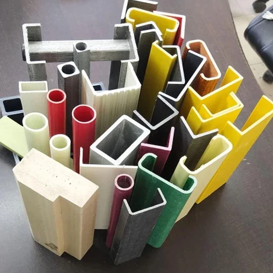 Multicolor Pultruded Profile — 2 mm to 12 mm thickness