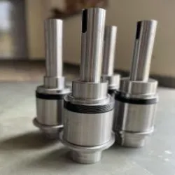 Induction Hardened Shaft, Material Stainless Steel