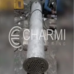 Shell And Tube Condenser, Shape Cylindrical