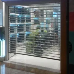 sleeves for full length transparent shutters polycarbonate, Material Polycarbonate