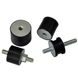 Silicone Rubber Bonded to Metal Damper, Brand D30