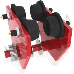 Cable Carrier Trolley, Diameter 10-20 mm