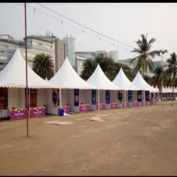 Pagoda Tent, Color White