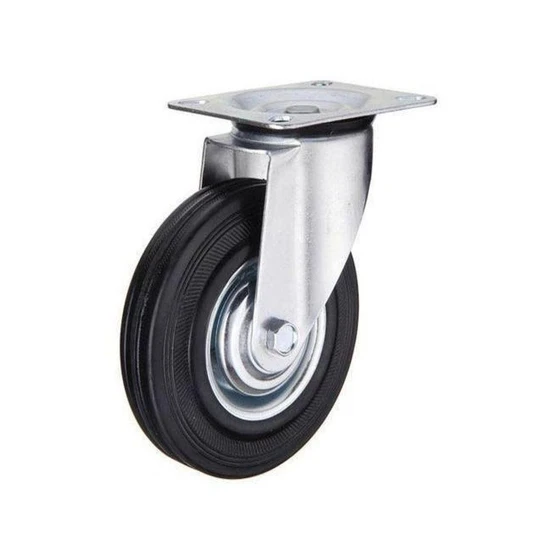 Rubber Wheels Caster — 201 300 kg load capacity