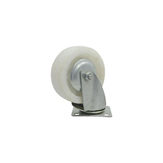 Pu Caster Wheels — 4 8 size galvanized finishing