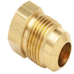 Brass Stopping Plug, Finish Natural Brass