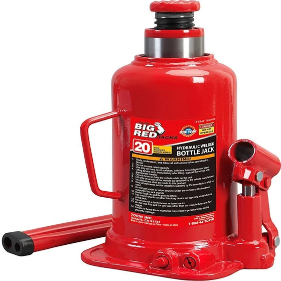 Bottle Jacks Hydraulic — 20 22KG weight silver