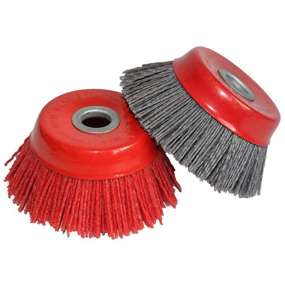 Cup Brushes Abrasive — 38mm 90mm outer diameter