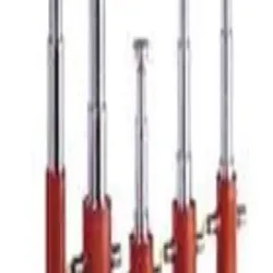 Double Rod Hydraulic Cylinder, Material Steel