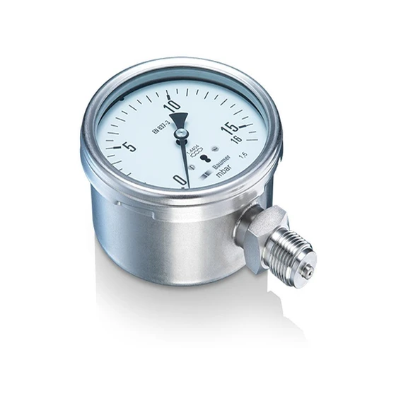 Capsule Pressure Gauge — Direct Bottom Mounting