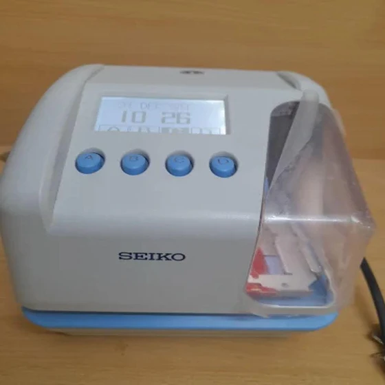 Stamp Time Machines — White color plastic