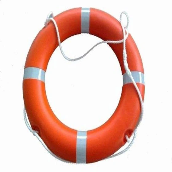 Ring Lifebuoy Solas — Round shape orange