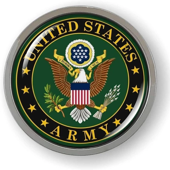 Military Army Badge — uv printing embossing printing
