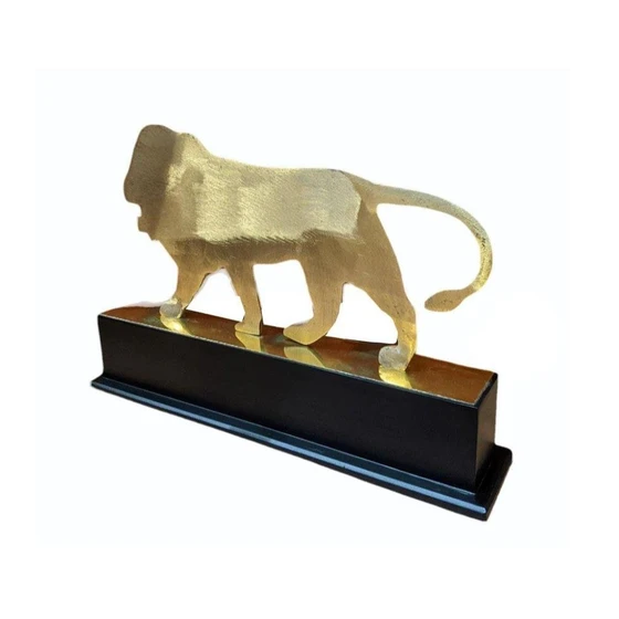 Award Lion Trophy — uv printing embossing polished
