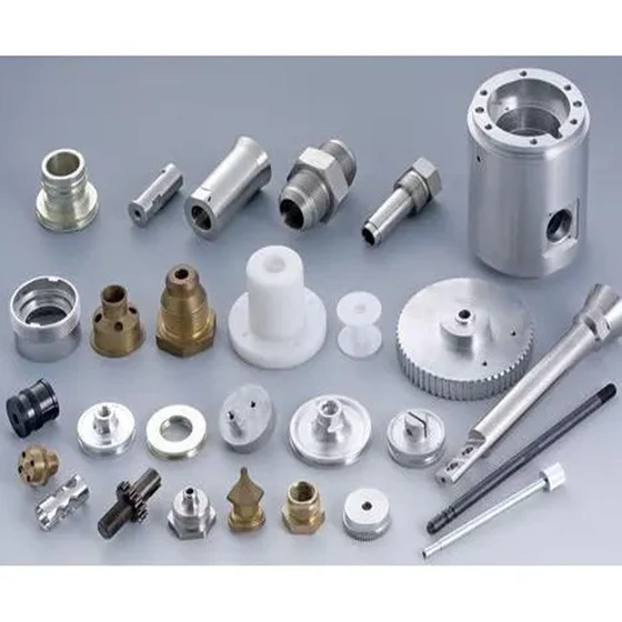 CNC Textile Machinery Parts — Polished Color coated finish