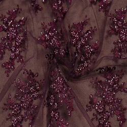 Net Embroidered Fabric