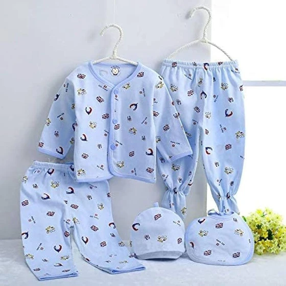 New Born Baby Suit — Full sleeve type multicolor