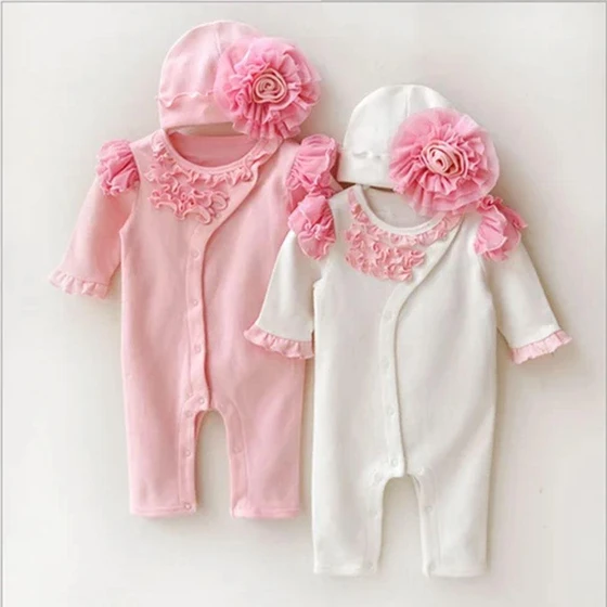 Cotton Baby Suits — Pink colours full sleeves