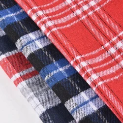 Uniform Check Shirt Fabric