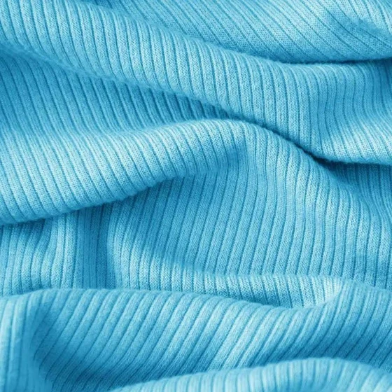 Rib Knitting Fabric — Hand wash 44 56 width