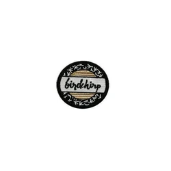 Round Embroidery Badge