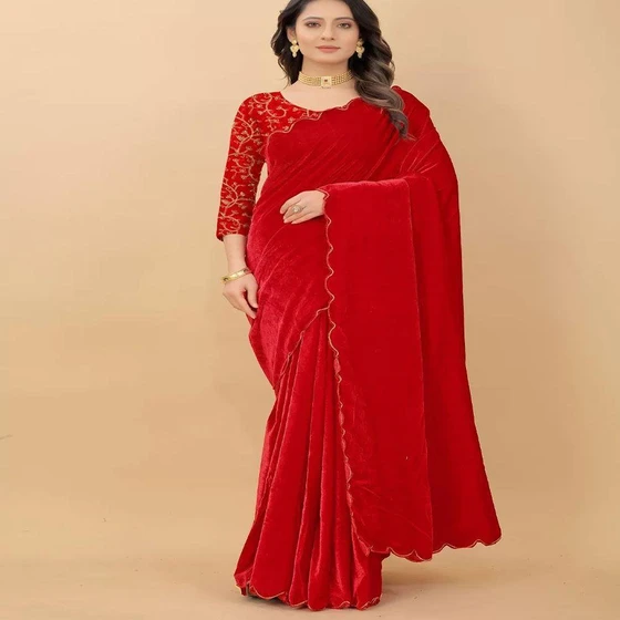 Embroidered Velvet Designer — Stunning Attire Style