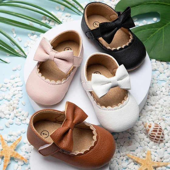 Infant Baby Shoes — Lace Up Type And Light Weight