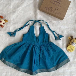 Sleevesless Baby Frocks
