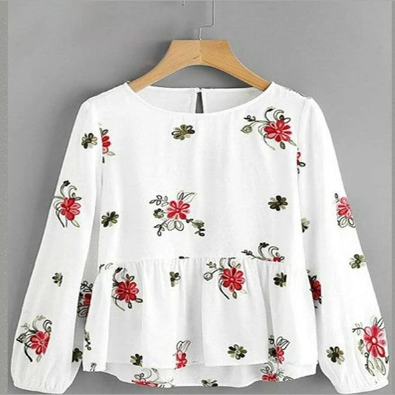 Fancy Ladies Top — Regular clothing length