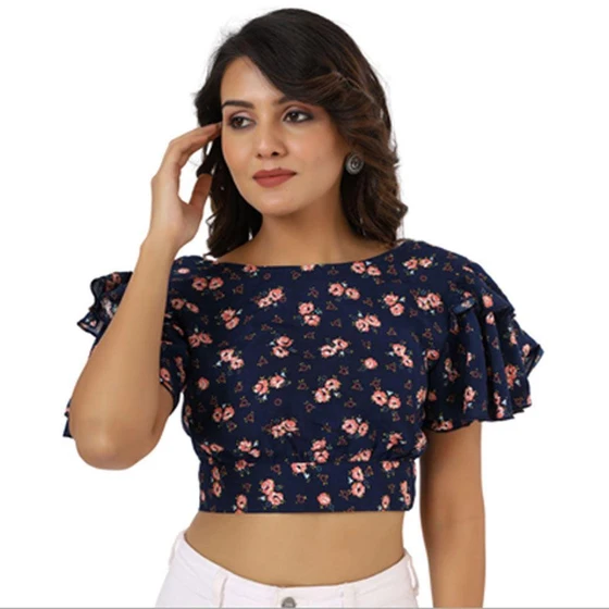 Crop Ladies Top — Short sleeve all season