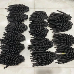 Deep Curly Weft Hair