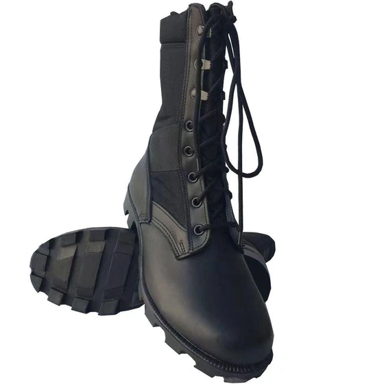 Dms Army Boots — Laces closer type black colors