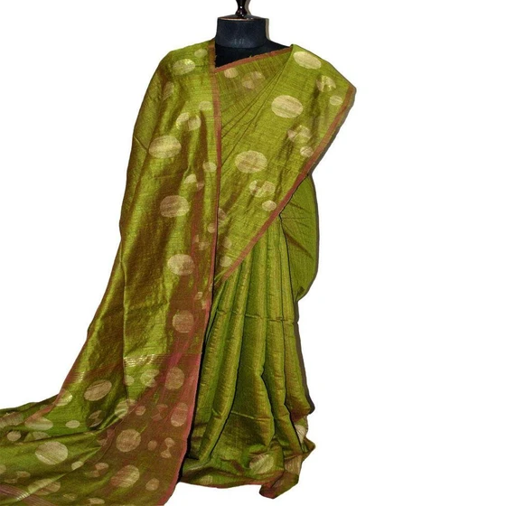 Kadiyal Tussar Saree — Traditional And Classic
