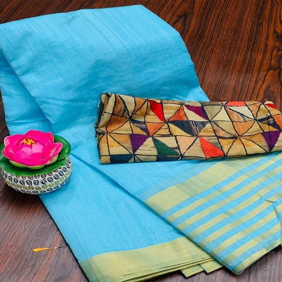 Bonga Silk Sarees — Silk Rich Flawless Pallu