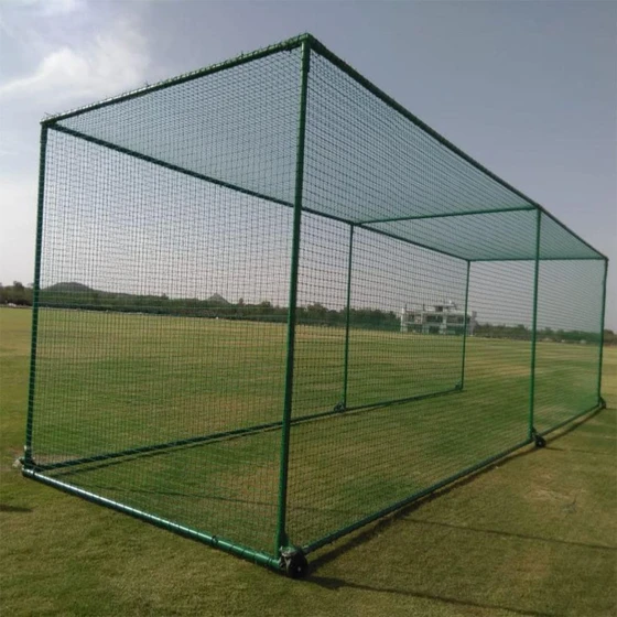 Netting Cricket Cage — Fiberglass portable style