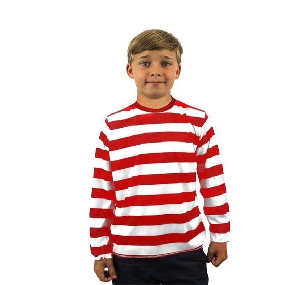 Stripes Fancy T-shirts — Embroidered smart casual