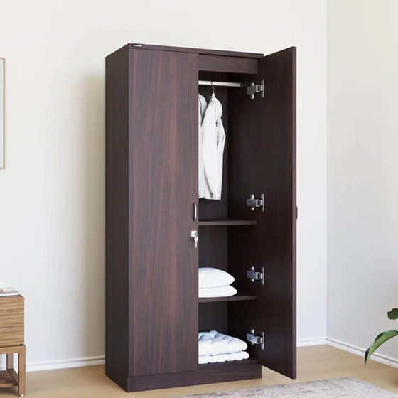 Two Wardrobe Doors — Customize shape Polished finish