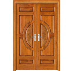 Teak Wood Double Doors