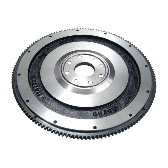 Truck Flywheel Assembly — Mild steel material Round
